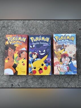 Pokemon VHS Tapes BUNDLE